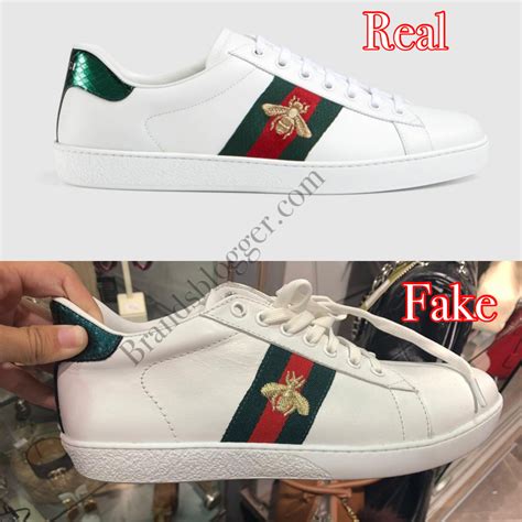 gucci fake logo sneaker|gucci ace sneakers snakes.